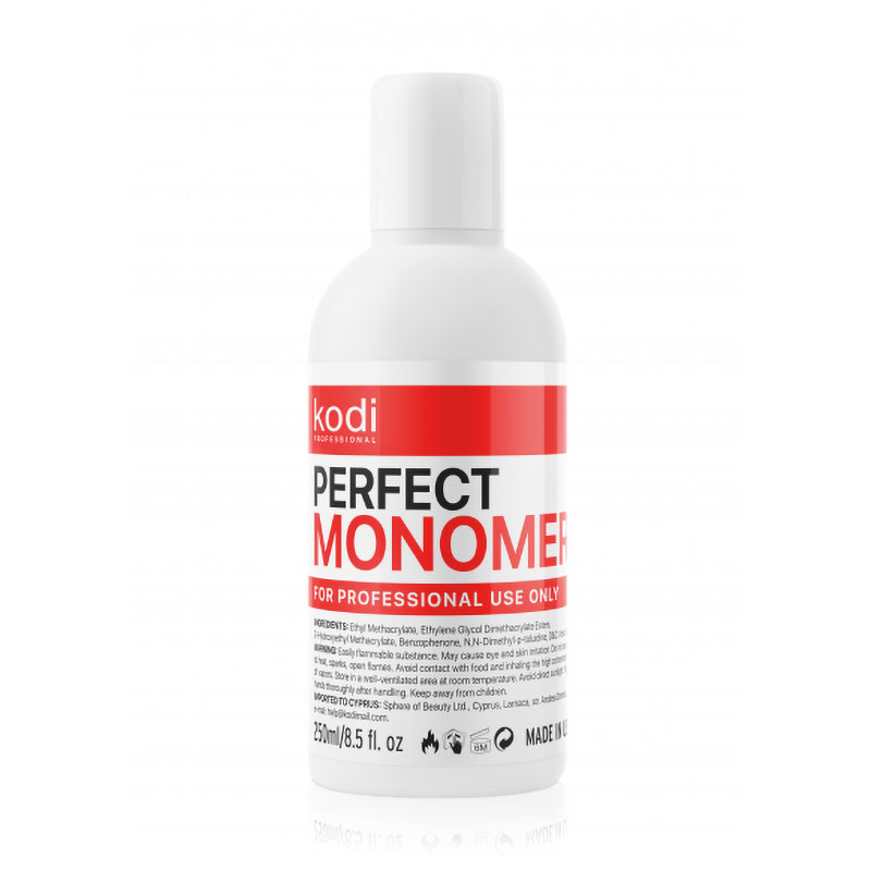 Мономер Kodi Professional Perfect Monomer Clear Прозорий, 250 мл